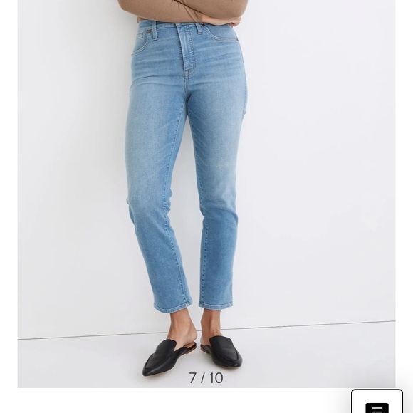 Madewell Stovepipe Jeans in Euclid Wash - Picture 5 of 11